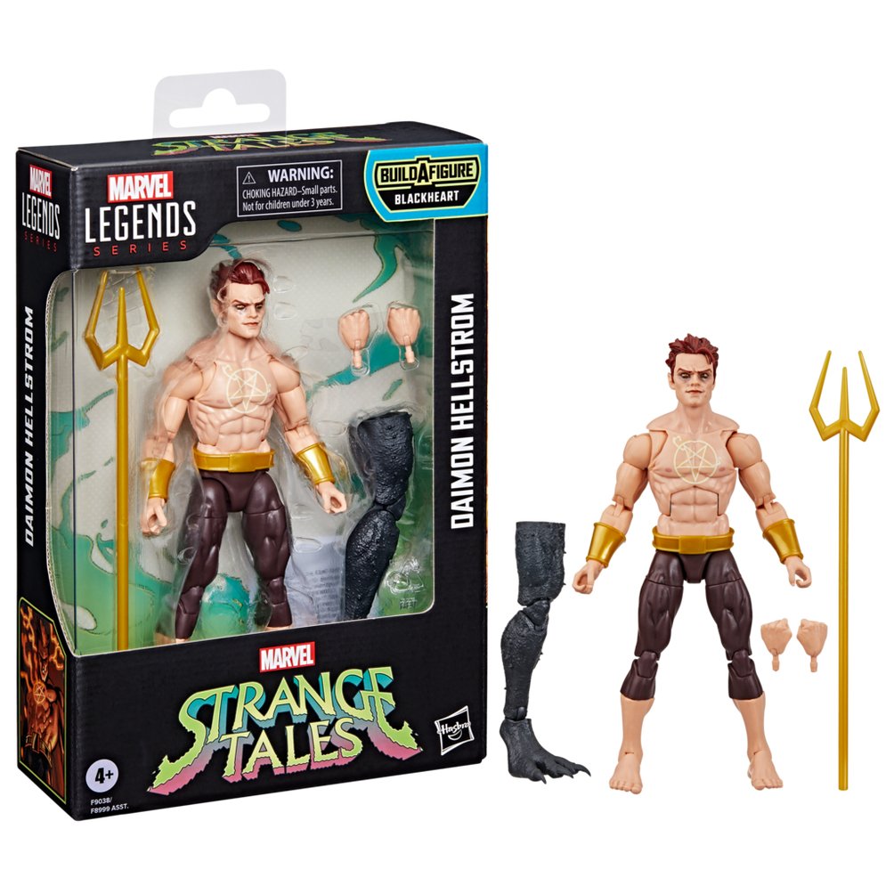 Figura Hasbro Marvel Legends Series Strange Tales Daimon Hellstrom