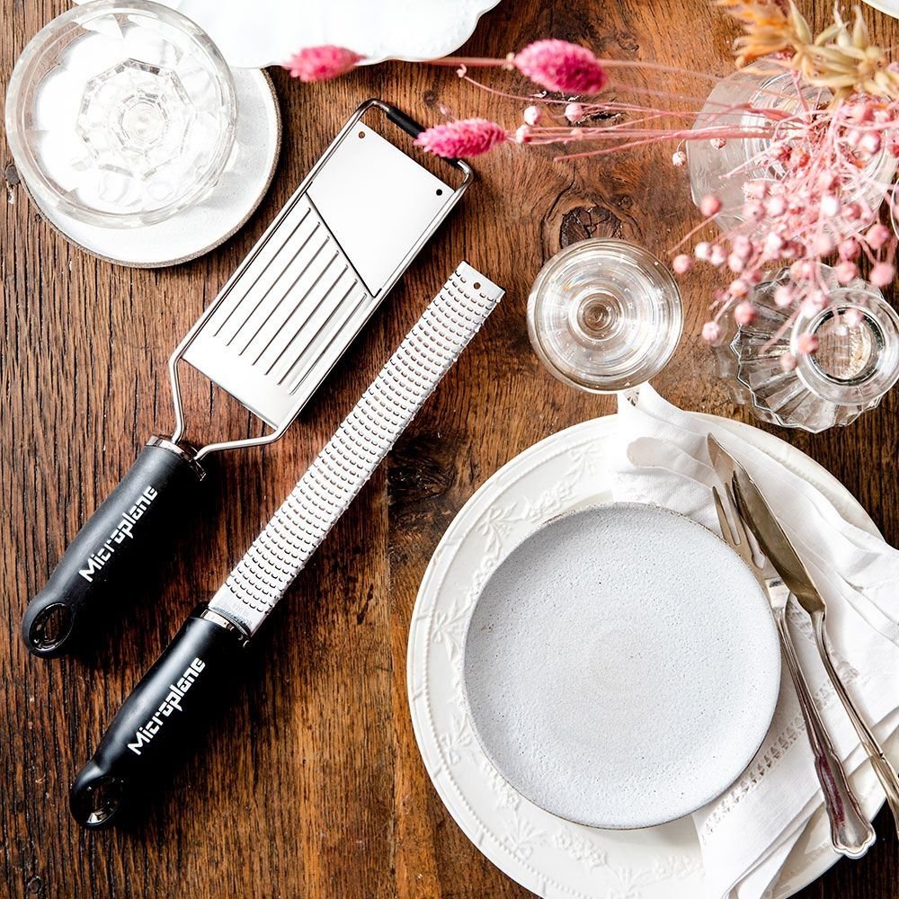 Microplane Gourmet Grater Set + Protective Glove