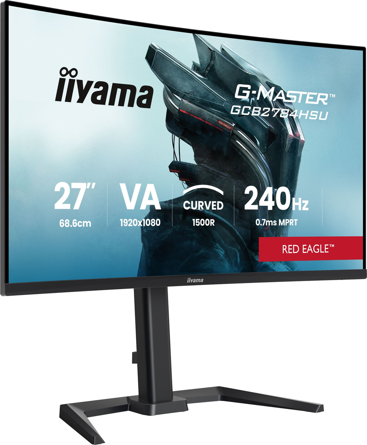 Iiyama 68.6cm 27" Gcb2784hsu-B1 16:9 2xhdmi+Dp+2xusb Va