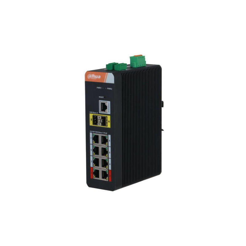 Dh-Is4210-8gt-120, Switch Industrial 10port, Poe