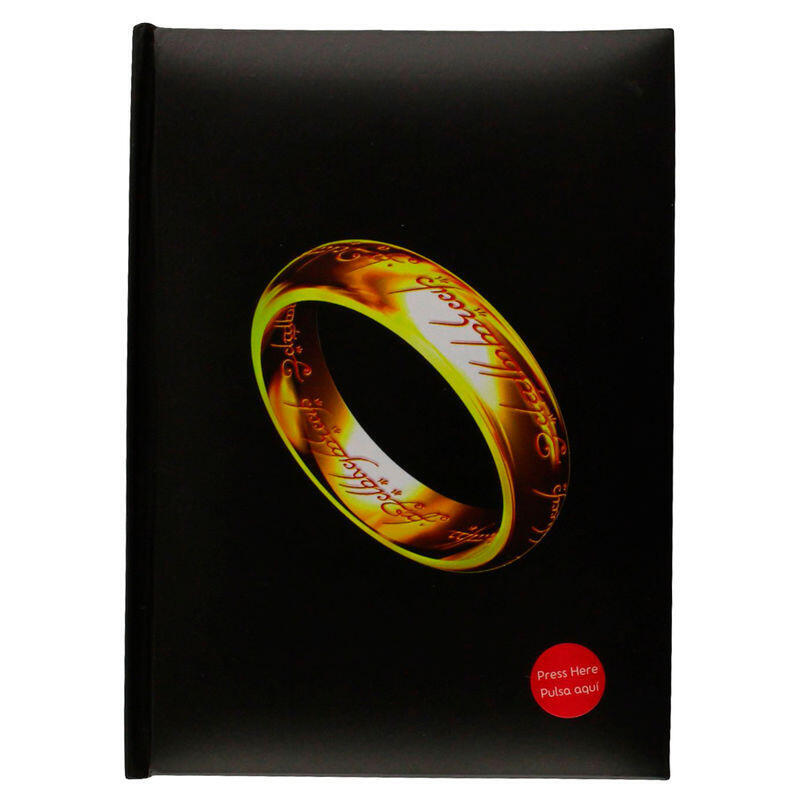 Diario Luz Anillo Unico El Seor De Los Anillos