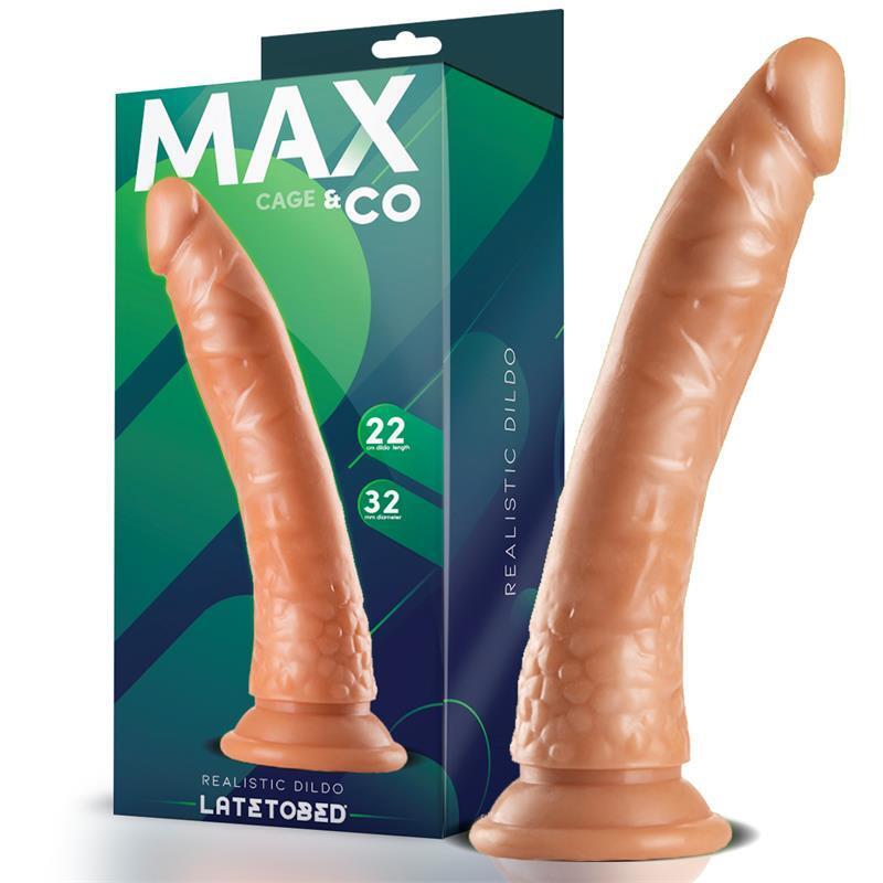Dildo Cage Realista Natural 22 Cm