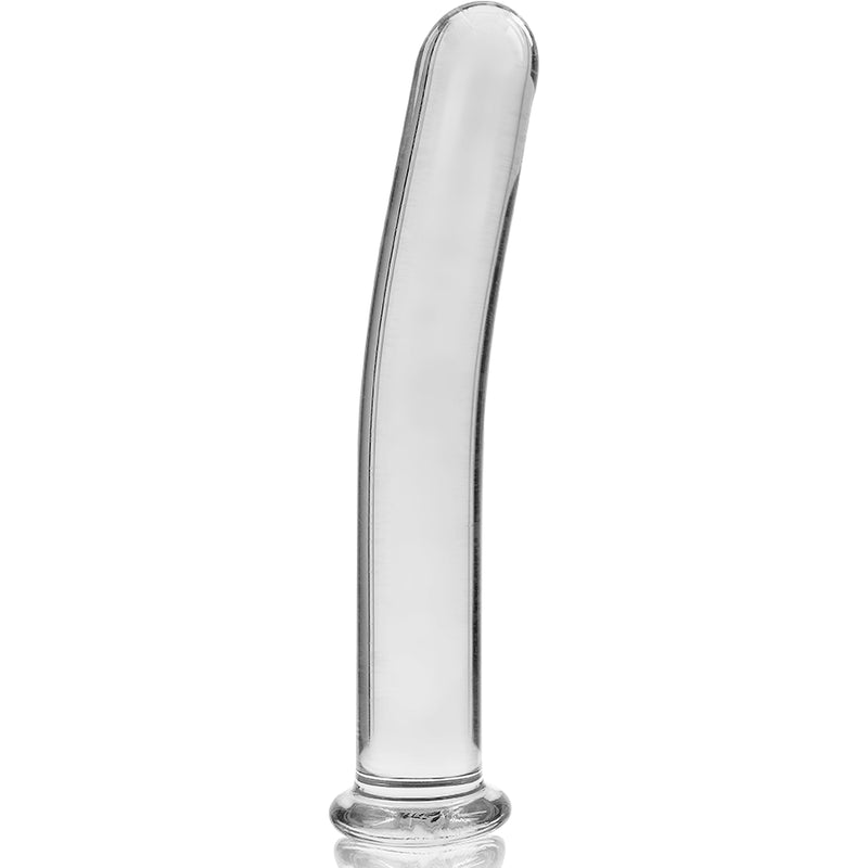 Dildo Crista Nebula Series By Ibiza - Modelo 17 L Borosilicato 18.5 X 3 Cm Transparente