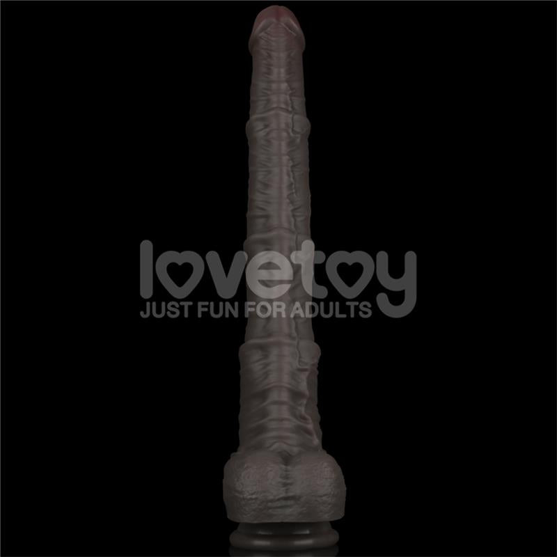 Dildo Dual Layered Articulable Xxl 16
