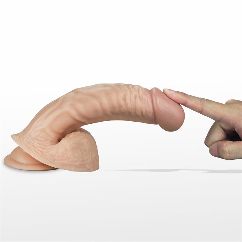 Dildo Real Extreme Con Vibración 8.5 Natural