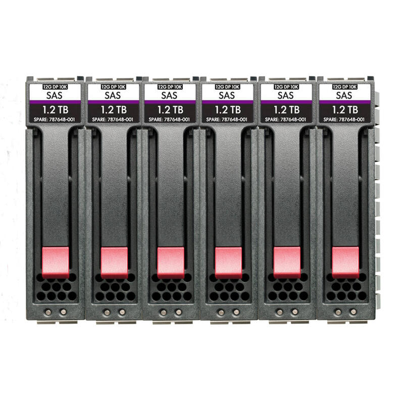 Hpe Enterprise Disco Duro 7.2 Tb Hot-Swap 2.5" Sff Sas 12gb/S 10000 Rpm (Paquete De 6) Para Modular Smart Array 1060 10gbase-T Iscsi Sff 1060 12gb Sas Sff 1060 16gb Fibre Channel Sff 2060 10gbe Iscsi Sff 2060 12gb Sas Sff 2060 16gb Fibr