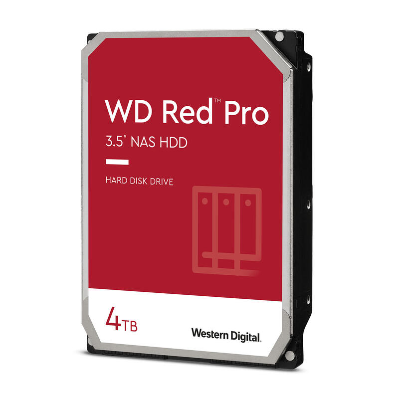 Disco Western Digital 3.5" 4tb Red Pro Nas Wd4003ffbx Sata 6gb/S - 7200 Rpm - Bufer: 256 Mb
