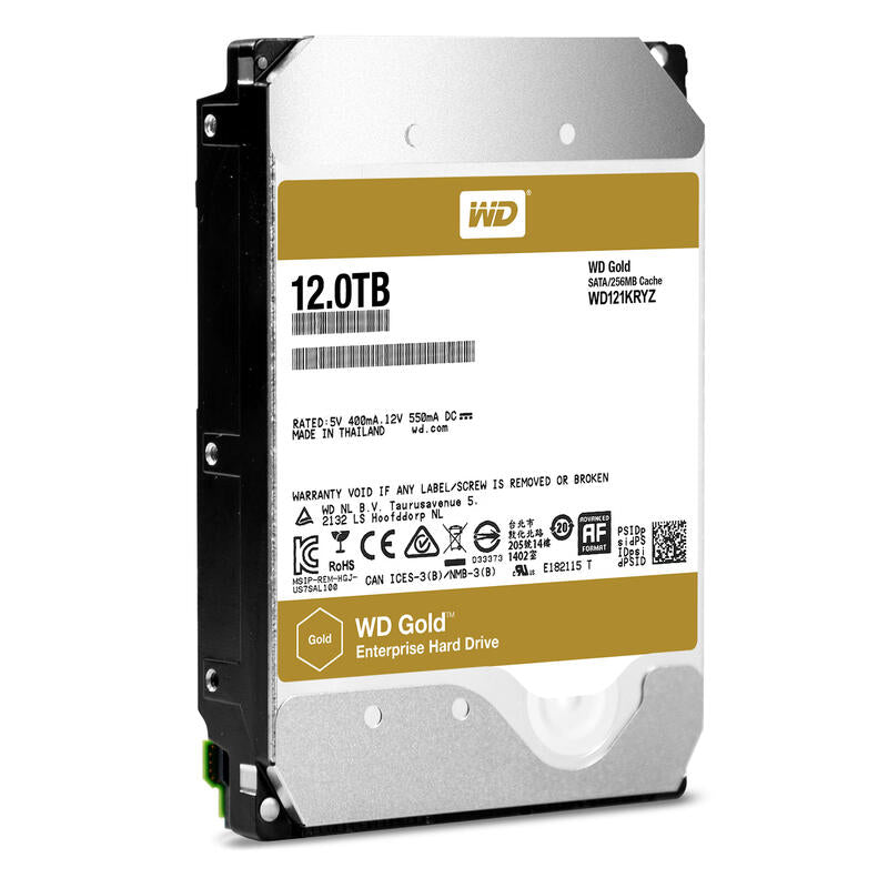 Disco Western Digital Gold 12tb Sata3 256mb