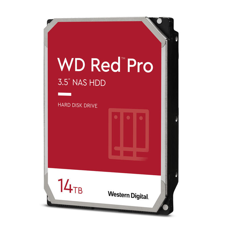 Disco Western Digital Red Pro, 3.5", 14000 Gb, 7200 Rpm