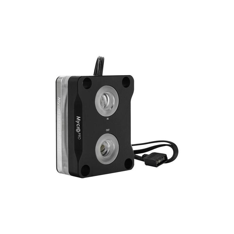 Disipador Térmico Grizzly Intel 1851 Mycro Direct-Die Pro Rgb V1, Negro/Transparente Tg-My-Dd-P-Rgb-I1851-V1