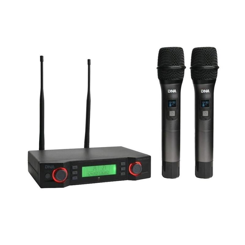 Dna Vm Dual Vocal Set Sistema De Micrófono Inalámbrico
