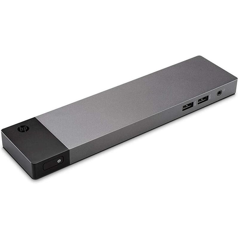 Docking Station Reacondicionado Hp Elite / Zbook Thunderbolt 3 Dock Usb-C 10 Puertos Con Cargador 120w 841830-002 Hstnn-Cx01 1 Año De Garantia