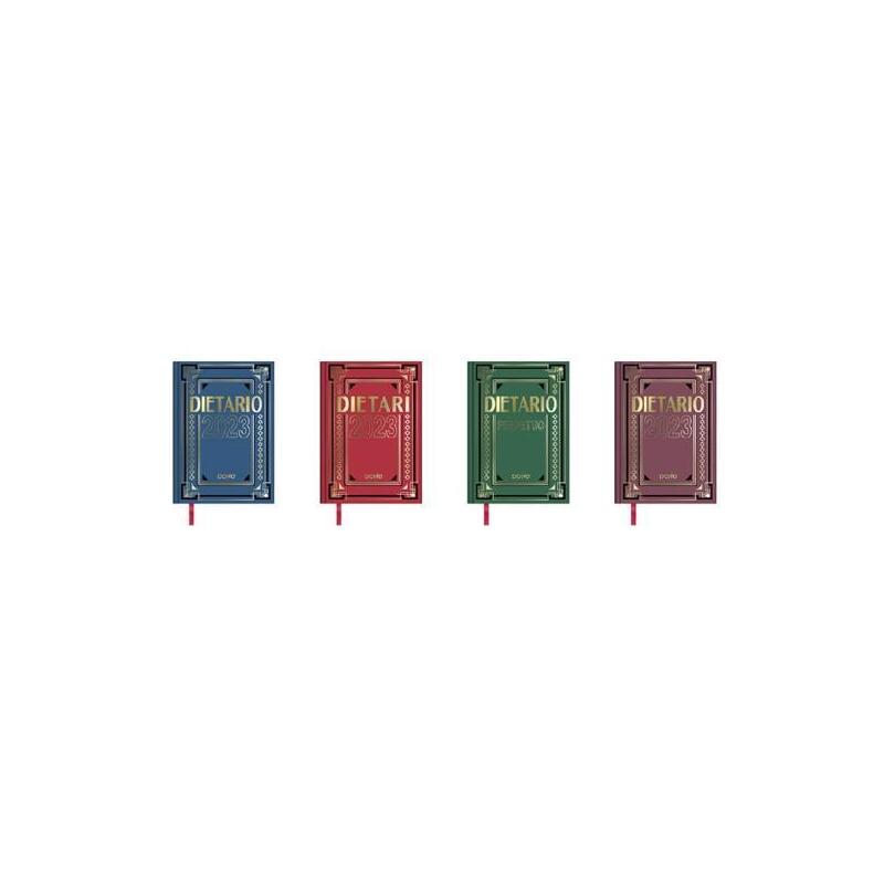 Dohe Dietario Cuarto 15x21cm Dp Cartón Geltex C/Surtidos 2026 Catalán