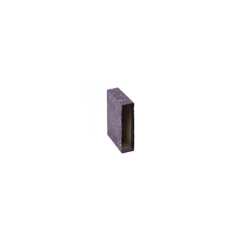Dohe Funda Archivador Archinovo A4 Lomo Ancho Negro Jaspeado