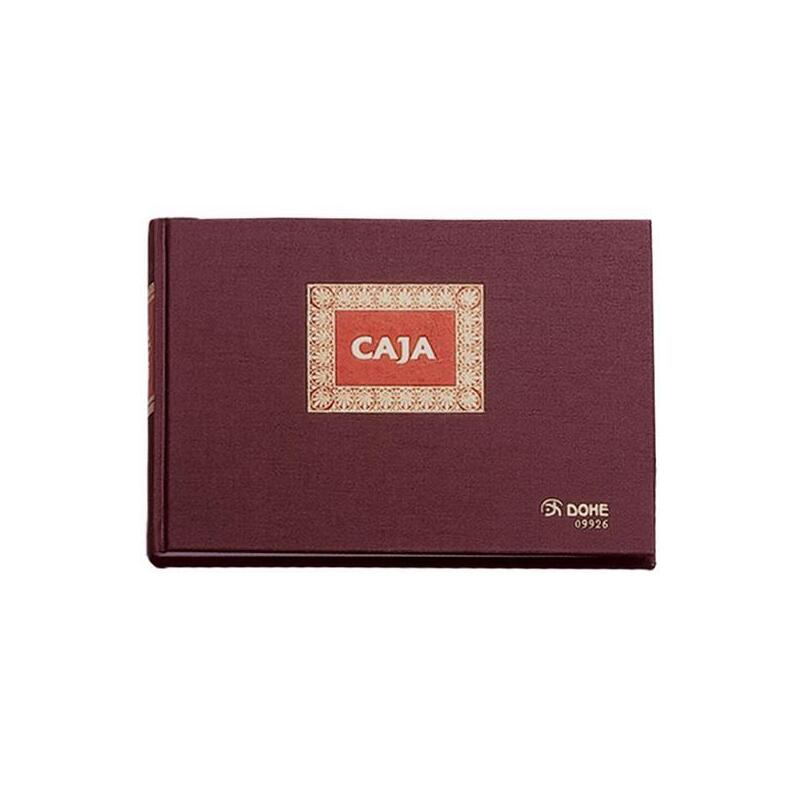Dohe Libro Caja De Contabilidad 100h Numeradas Cuarto Apaisado