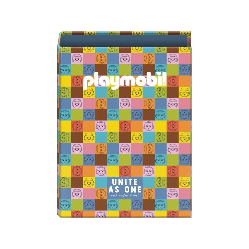 Dohe Playmobil Unite As One Carpeta De 4 Anillas Mixtas De 40mm - Formato Folio - Cubierta En Carton Forrado