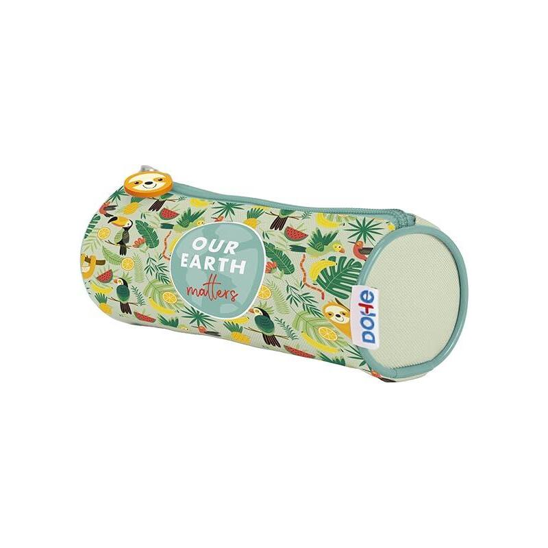 Dohe Wwf Tropic Portatodo Simple Redondo - Cierre Con Cremallera Y Tirador De Goma