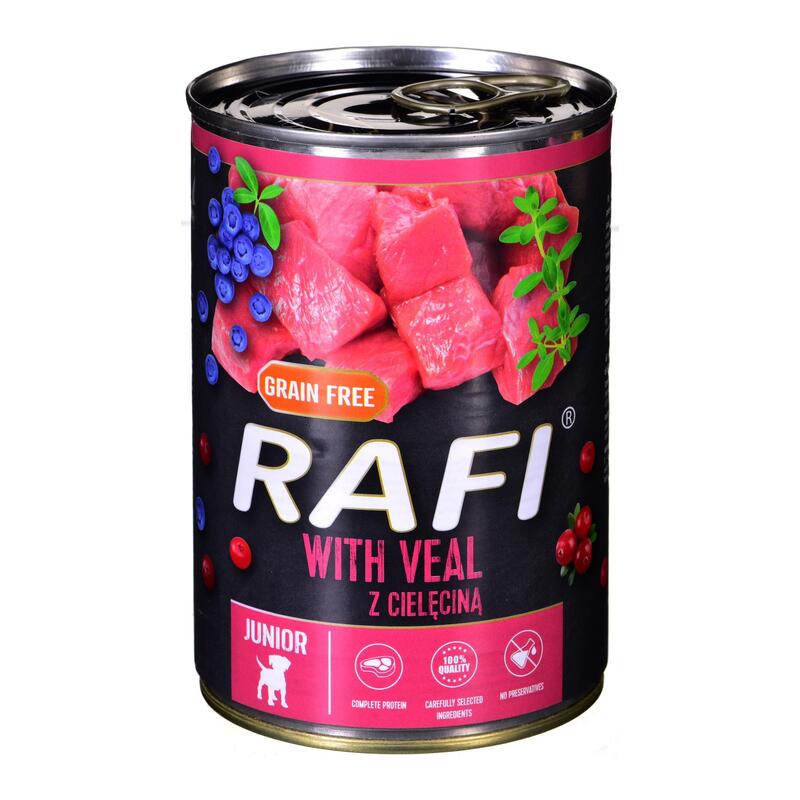 Dolina Noteci Rafi Paté De Ternera Junior, Arándano, Boro 400g