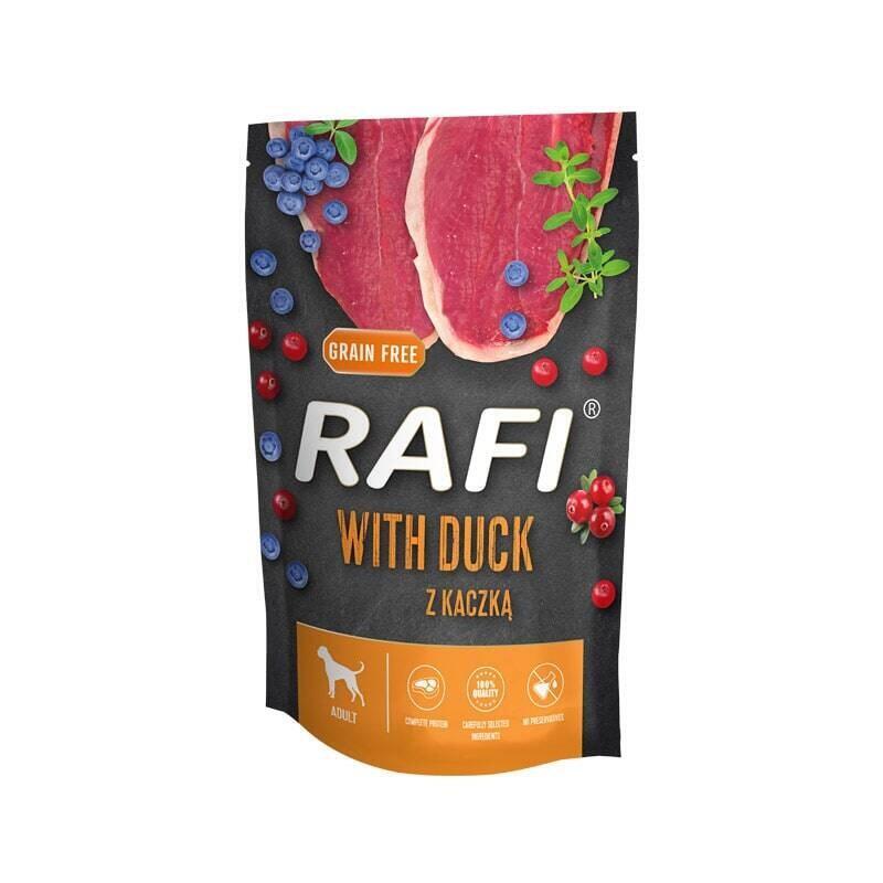 Dolina Noteci Rafi With Duck - Comida Húmeda Para Perros - 500g