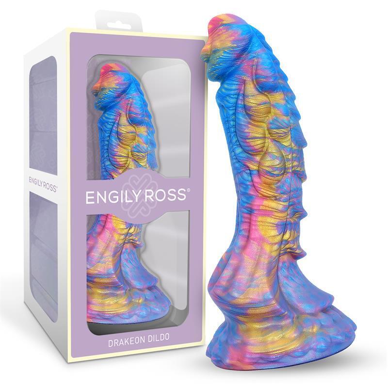 Drakeon Dildo Dragón Silicona Líquida 18 Cm