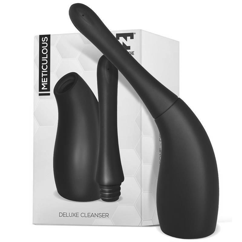 Ducha Anal Meticulous Deluxe Silicona Negro