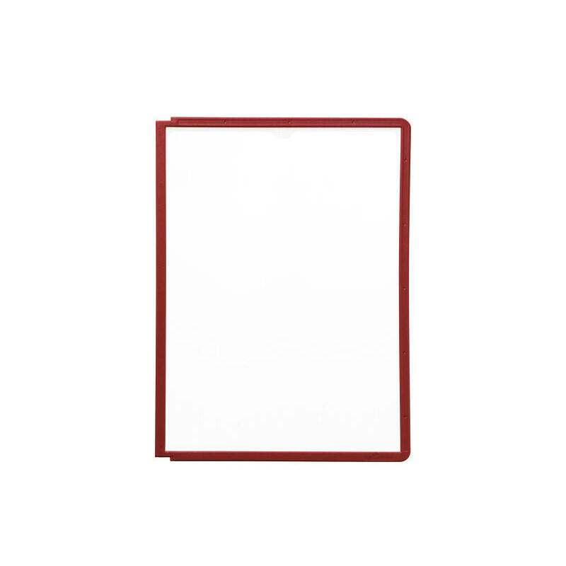 Durable Sichttafel Sherpapanel A4 Rojo