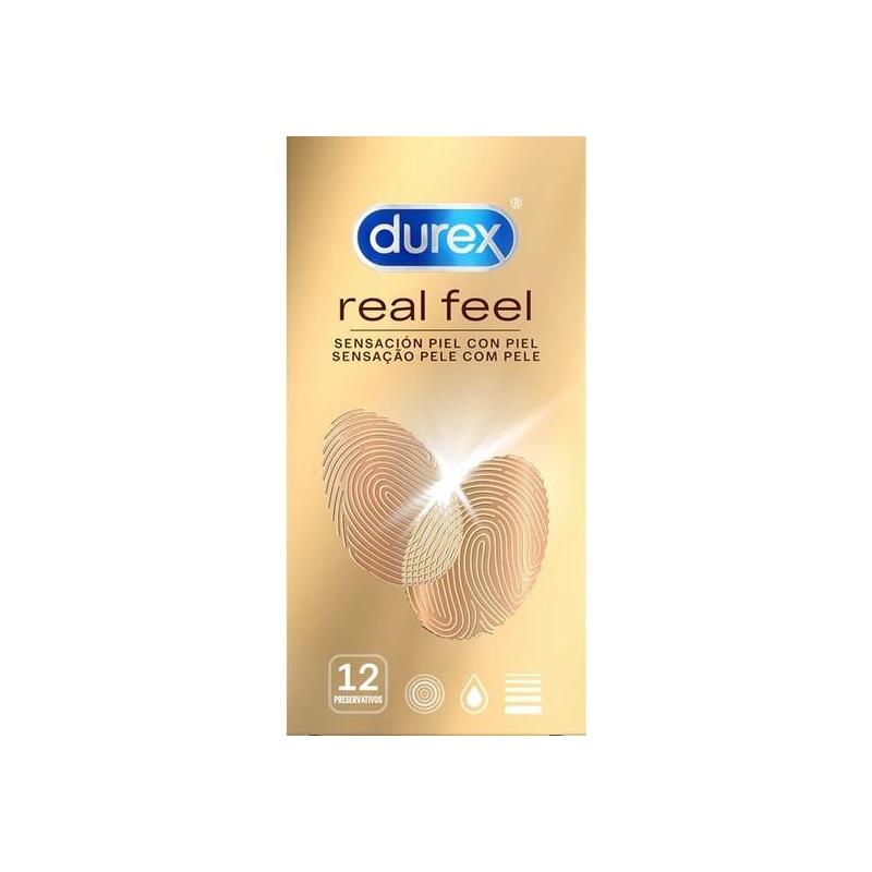 Durex - Real Feel 12 Unidades
