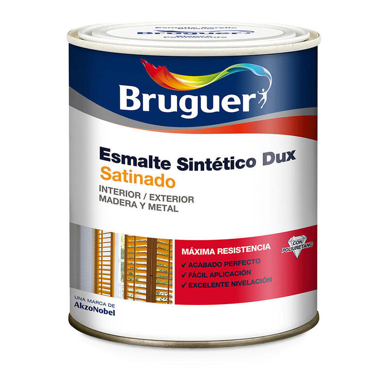 Dux Satinado Negro 0,75l Bruguer