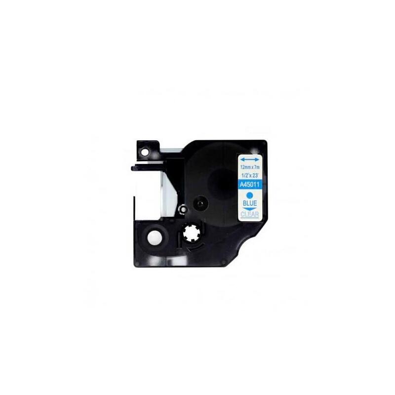 Dymo D1 45011 Azul/Transparente Cinta Rotuladora Generica S0720510