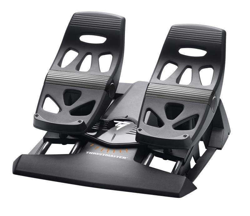 Pedales Thrustmaster T.Flight Rudder Pc, Ps4, Alámbrico, Aluminio, Negro