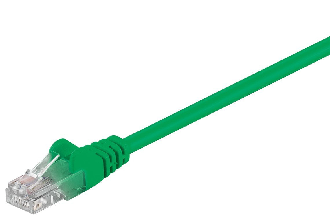 EAN 4040849683381 - Goobay 68338 cable de red Verde 0,5 m Cat5e U/UTP (UTP) imagen 1