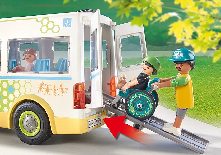Playmobil 71329 City Life Schulbus, Juguete De Construcción 71329