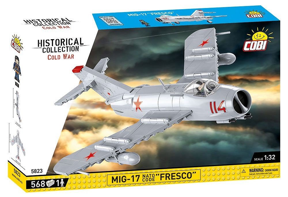 Cobi Mig-17 Código De La Otan "Fresco", Toys De Diseño Cobi-5823
