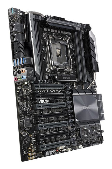 Placa Base Asus Lga2066 Ws C422 Sage/10g Ws C422s2066 Ce Snd+Gln+U3.1+M2 Sata6gb/S