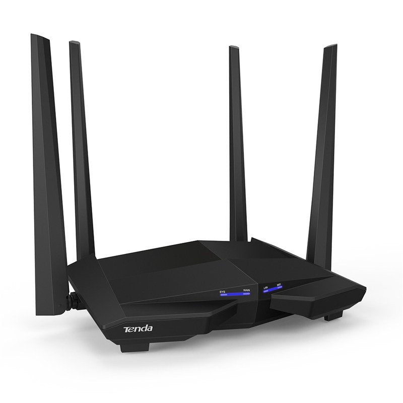 Router Inalámbrico Tenda Ac10u 802.11ac Wave 2.0 2.4/5ghz Usb 3*Gigabit Lan Gigabit Wan 4*Antenas 5dbi Banda Dual