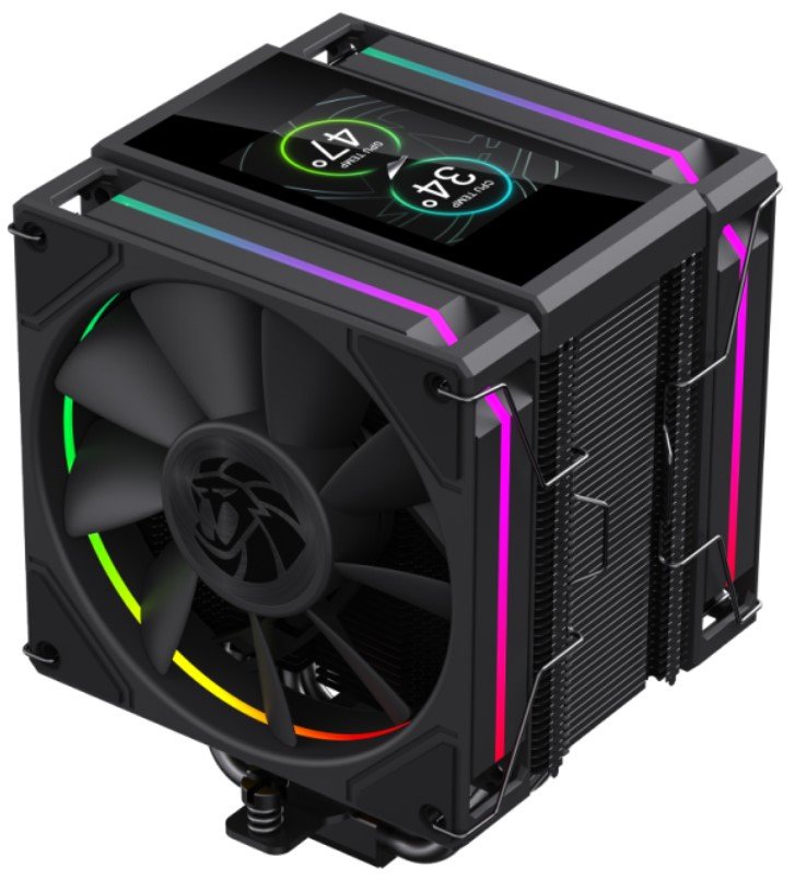 Gamemax Cpu Air Cooler Sigma 620 Lcd Black