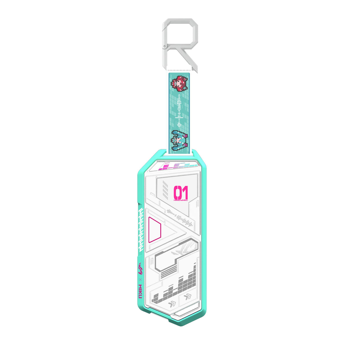 EAN 4711636179348 - ASUS ROG Strix Arion Hatsune Miku Edition Caja externa para unidad de estado sólido (SSD) Blanco M.2 imagen 1