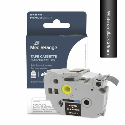 Cinta Mediarange Aprox. Brother Tz-355 Tze-355 24mm 8m Ws