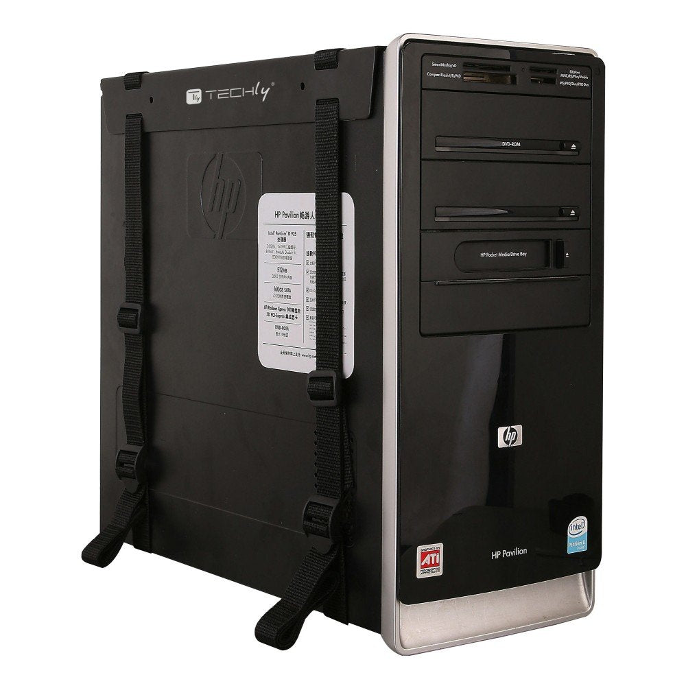 EAN 8051128102215 - Techly ICA-CS 60 soporte de CPU Soporte de CPU para instalación en escritorio Negro imagen 1