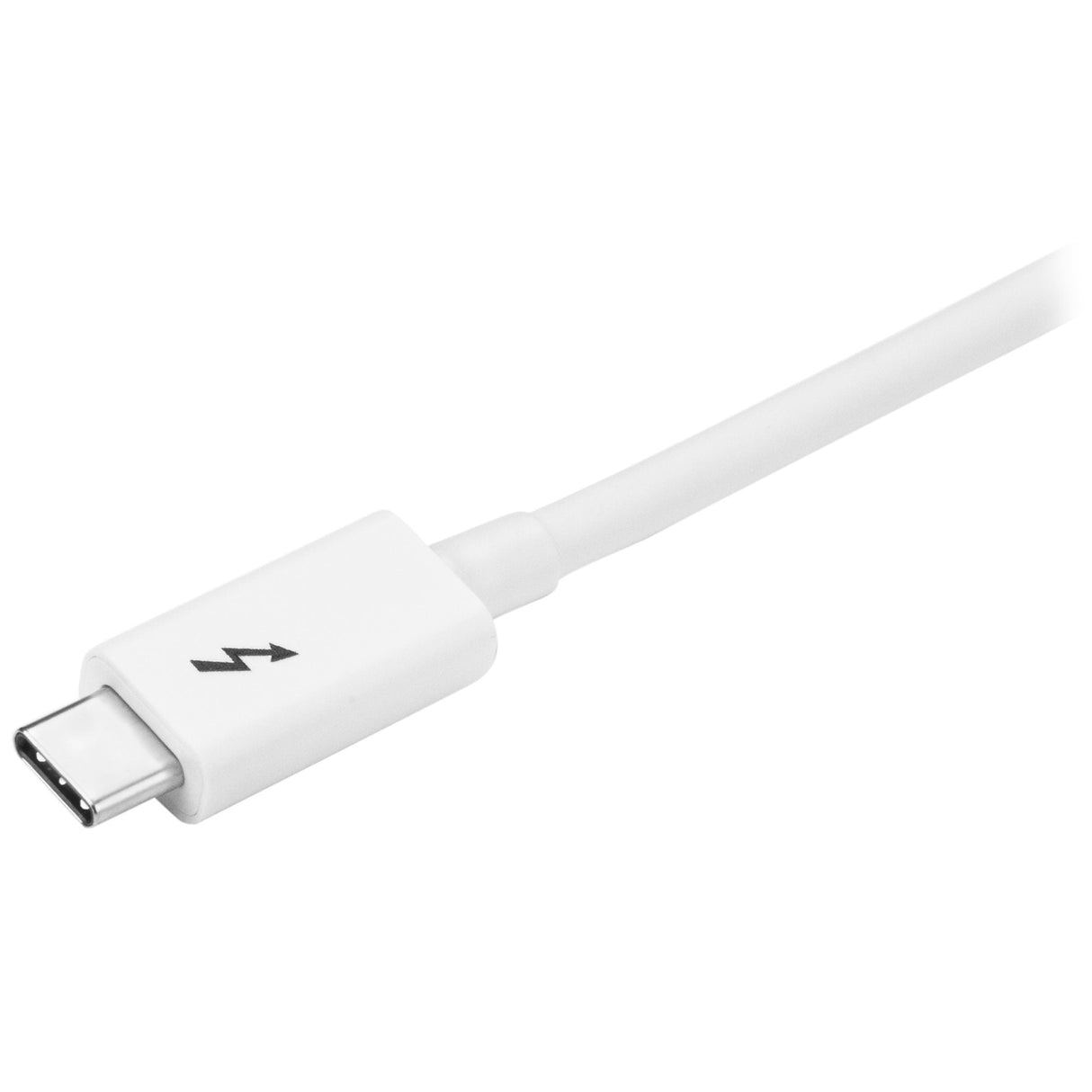 Cable 2m Thunderbolt 3 Usb-C Cabl Blanco Compatible Displayport