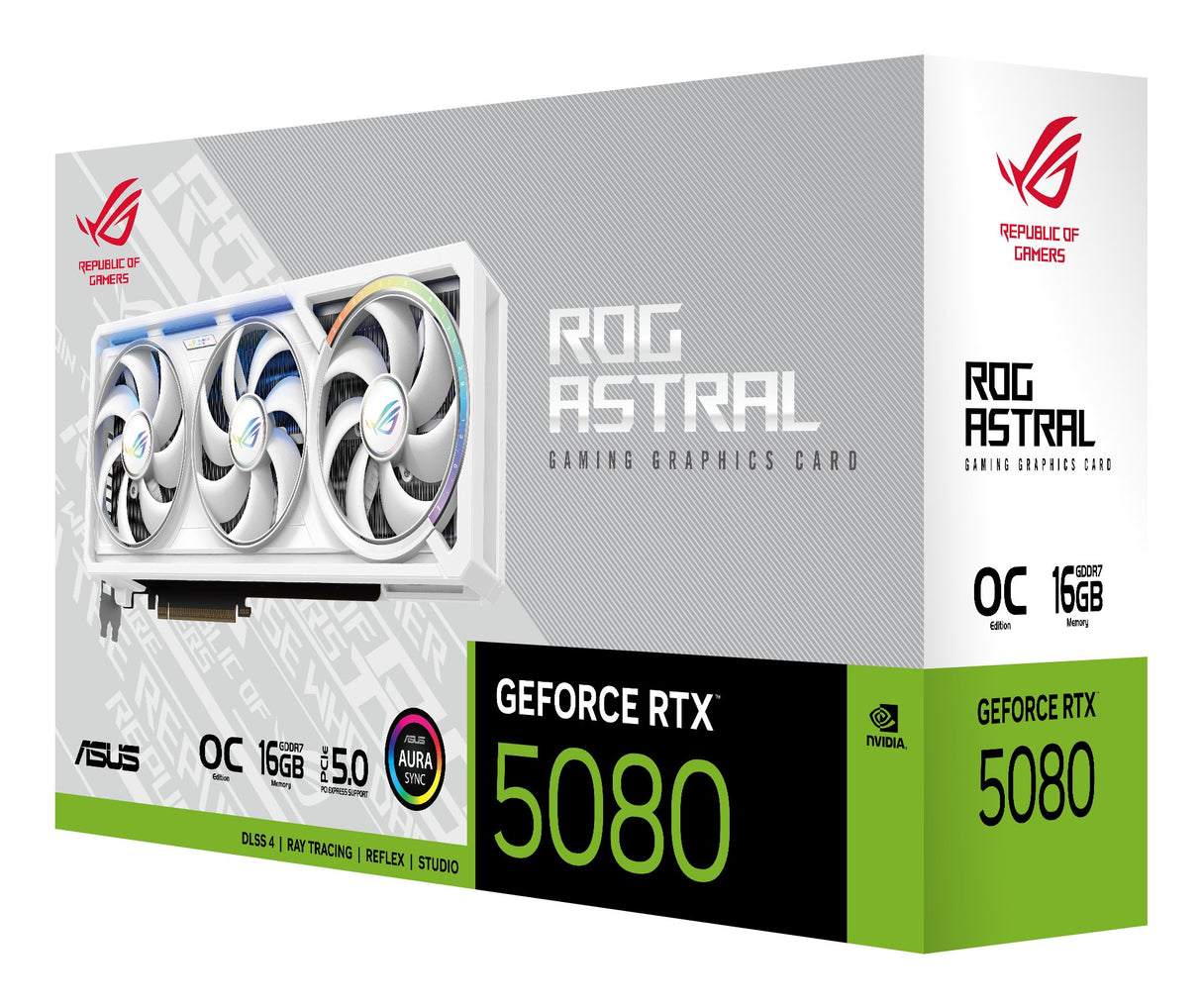 EAN 4711636112048 - ASUS ROG Astral - -RTX5080-O16G-WHITE NVIDIA GeForce RTX 5080 16 GB GDDR7 imagen 9