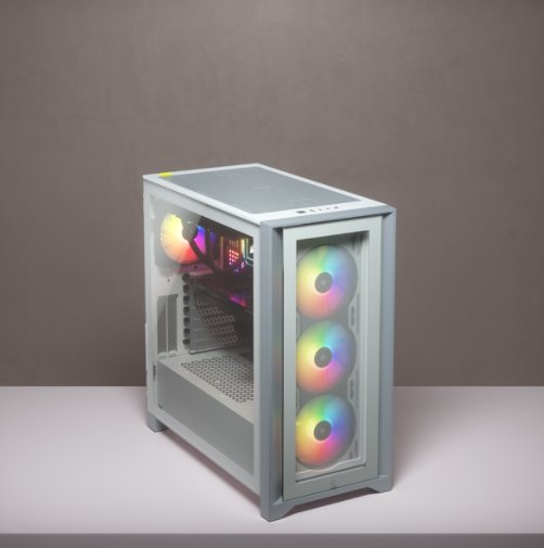 EAN 0840006626657 - Corsair iCUE 4000X RGB Midi Tower Blanco imagen 4