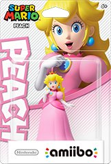 Figura Nintendo Amiibo Super Mario Peach Colleccion Super S