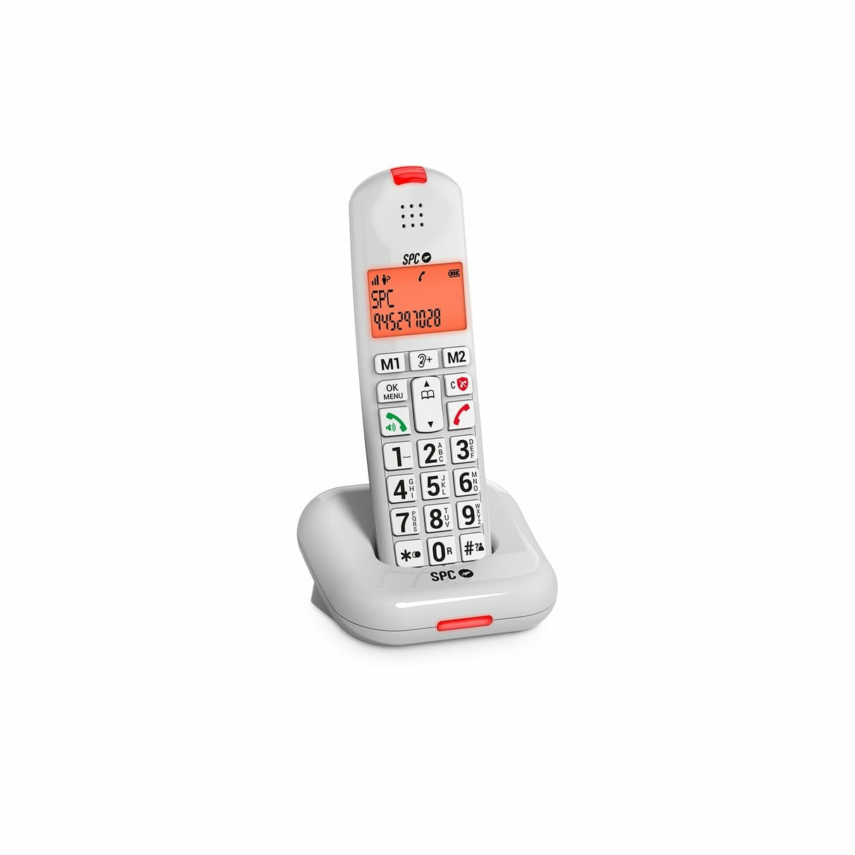 Telefono Inalámbrico Spc 7612b Comfort Kairo Blanc