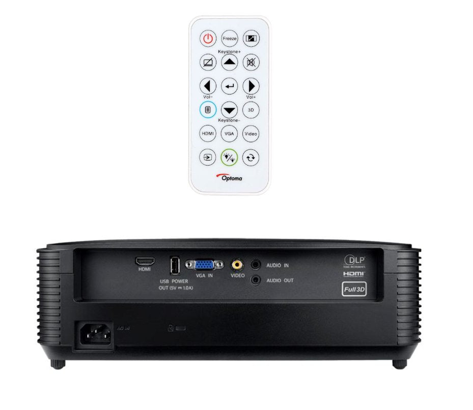 EAN 5055387664937 - Optoma S336 Proyector de alcance estándar 4000 lúmenes ANSI DLP SVGA (800x600) 3D Negro imagen 2