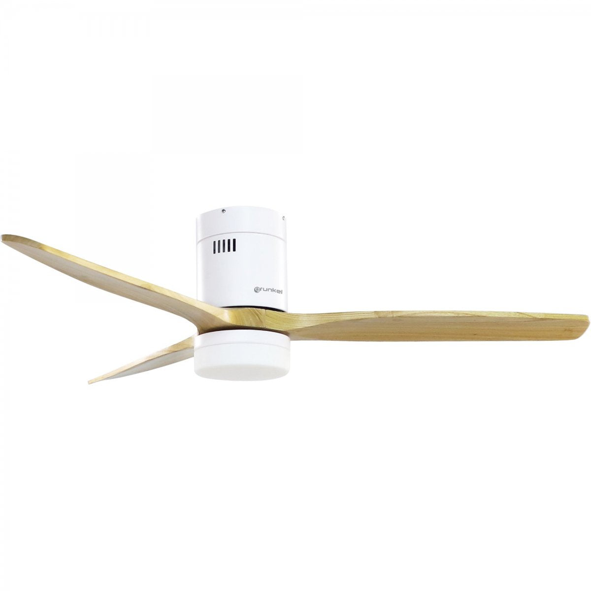 Grunkel Ventilador De Techo Con Luz 41w 6 Velocidades C/Temporizador Madera Clara