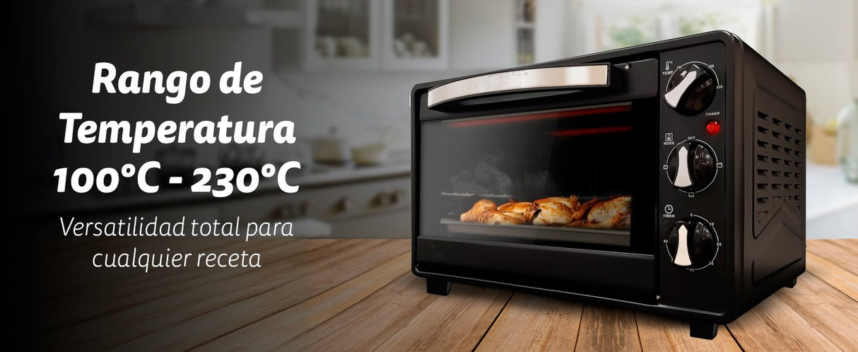 EAN 8426156012704 - Grunkel HR-23HN horno tostador 23 L 1600 W Negro imagen 7