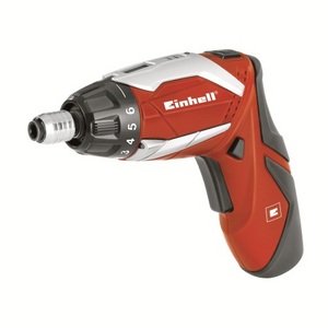 Einhell Te-Sd 3,6 Li Kit 200 Rpm Rojo, Destornillador Rojo/Negro, 6 Li Kit, Rojo, 200 Rpm, 3,5 Nm, Batería, 3,6 V, Ión De Litio