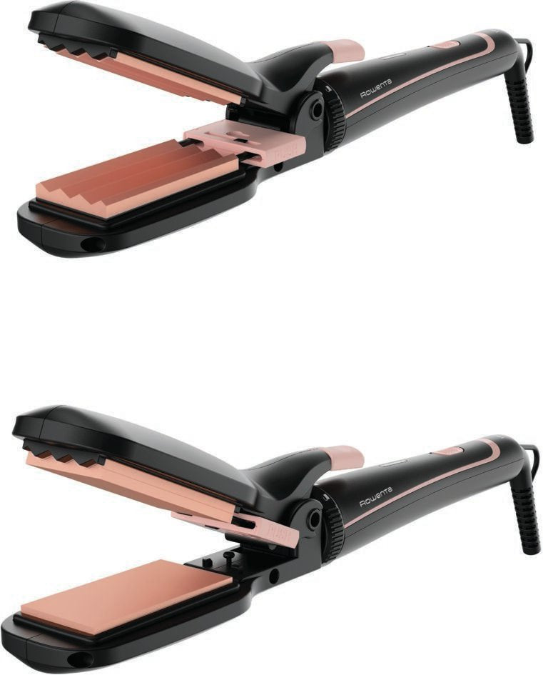 Rizador Rowenta Infinite Looks 14 En 1 Cf 4231 (Negro/Albaricoque) Cf 4231