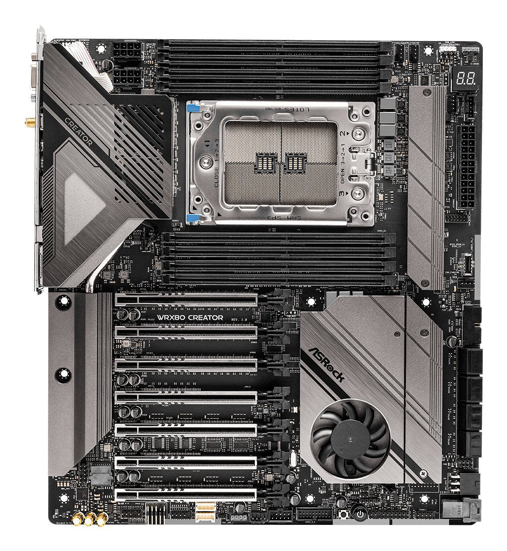 EAN 4710483941368 - Asrock WRX80 CREATOR R2.0 AMD WRX80 Zócalo sWRX8 ATX extendida imagen 2